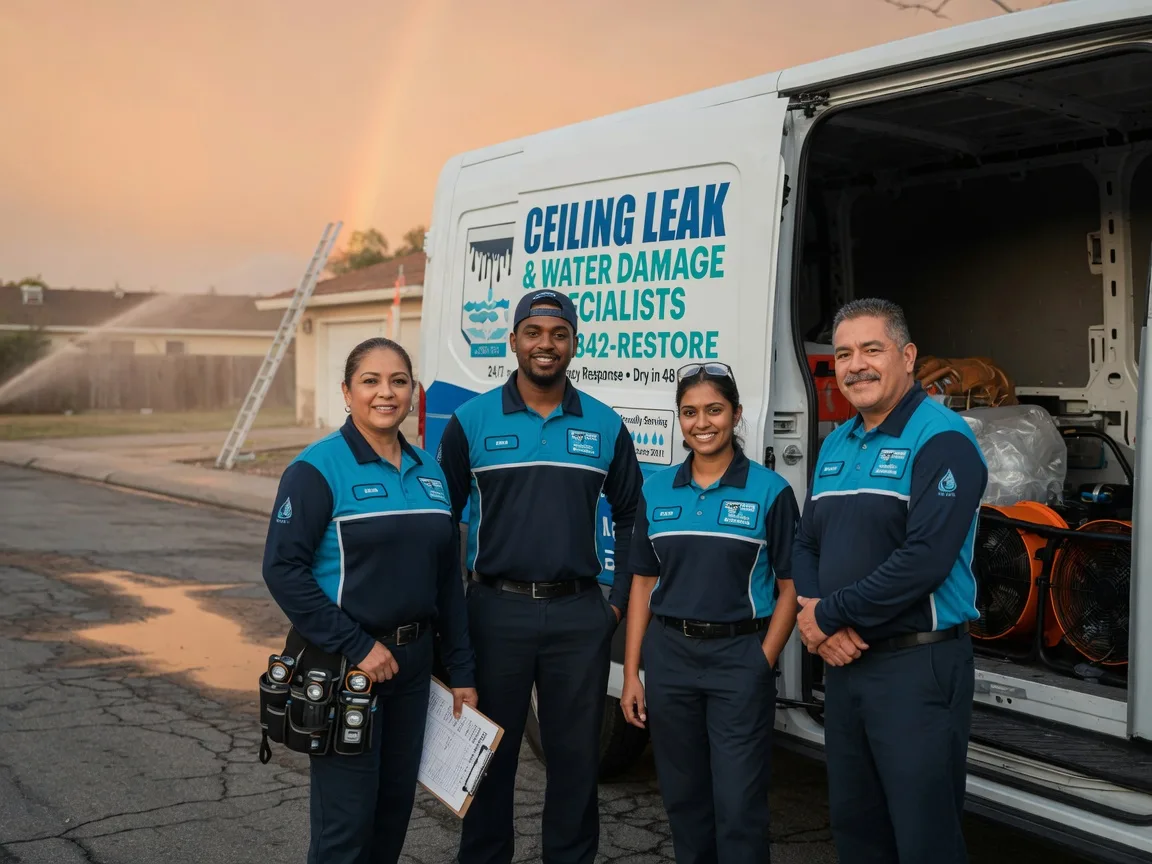 Ceiling Leak Cleanup company in Shidler, OK