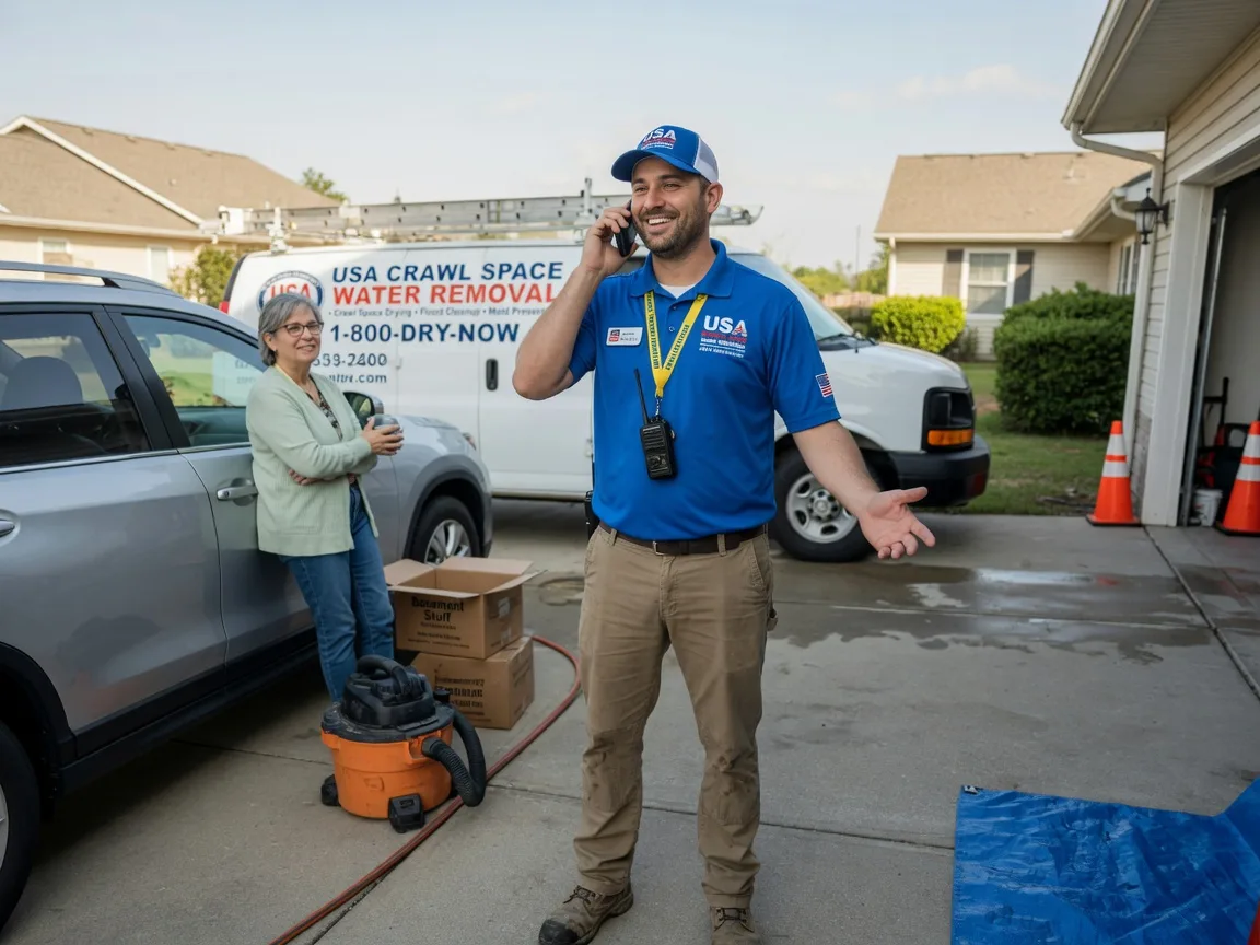 Crawl Space Water Removal Shidler, OK FAQs